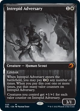 Intrepid Adversary (Innistrad: Double Feature)  - Foil