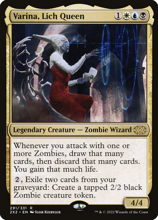 Varina, Lich Queen (Double Masters 2022) 
