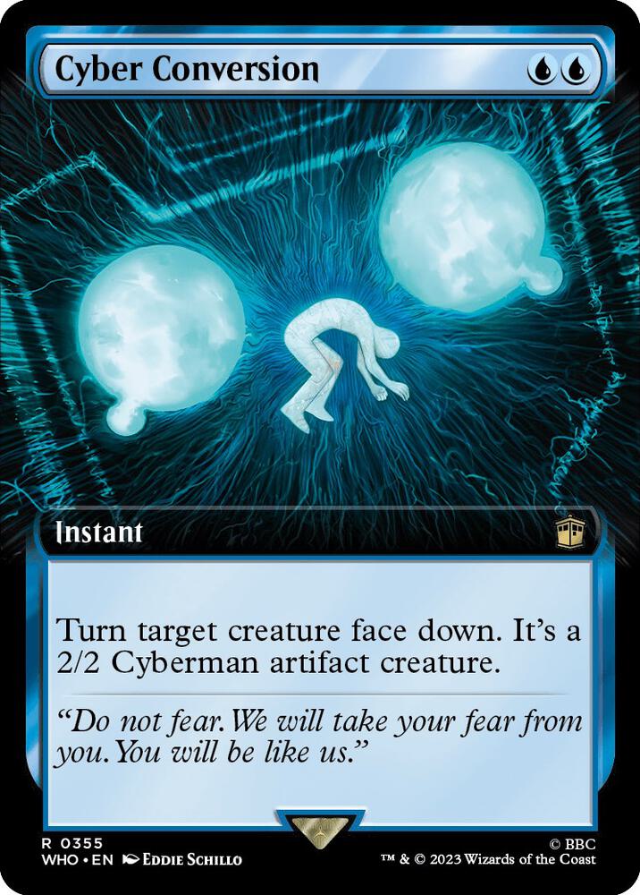 Cyber Conversion Extended Art (Universes Beyond: Doctor Who) 