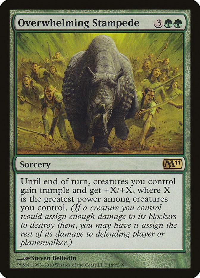 Overwhelming Stampede (Magic 2011 (M11)) 