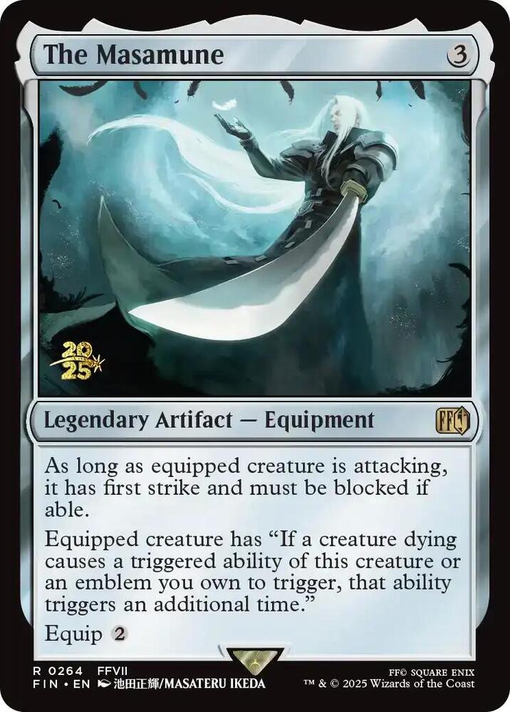 The Masamune (Prerelease Cards)  - Foil