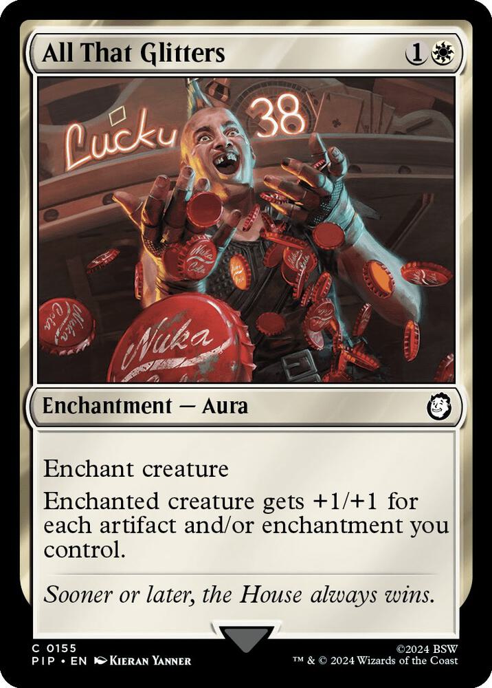 All That Glitters 155 (Universes Beyond: Fallout)  - Foil