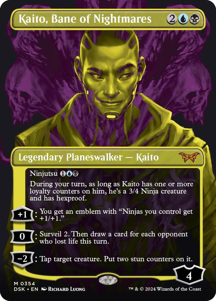 Kaito Bane of Nightmares Showcase (Duskmourn: House of Horror)  - Foil