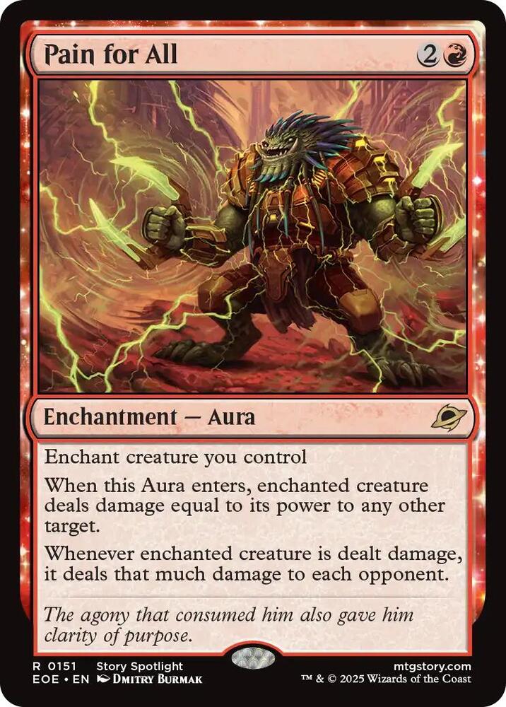 Pain for All (Edge of Eternities)  - Foil
