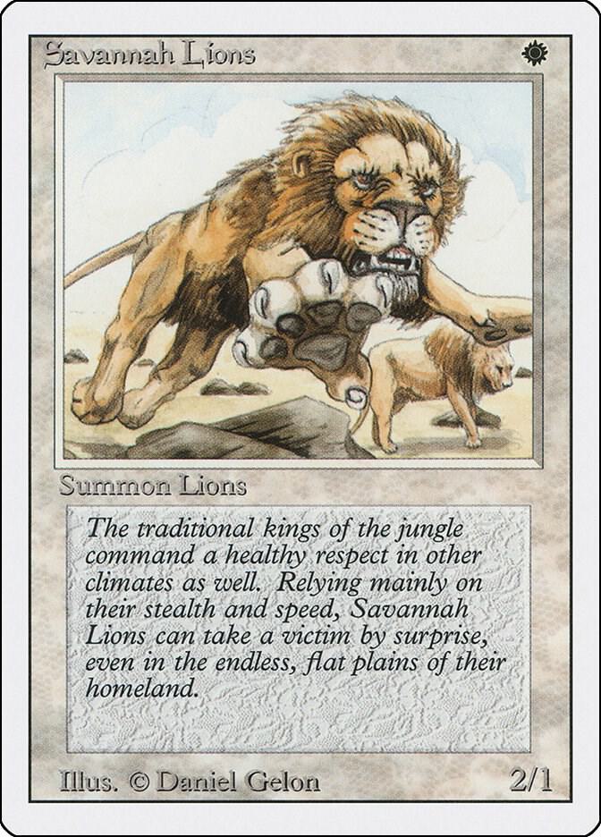 Savannah Lions (Revised Edition) 