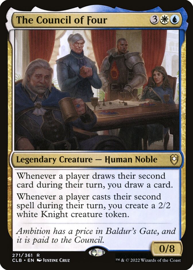 The Council of Four 271 (Commander Legends: Battle for Baldur's Gate) 