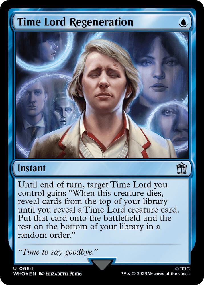 Time Lord Regeneration 664/331 (Universes Beyond: Doctor Who)  - Surge Foil