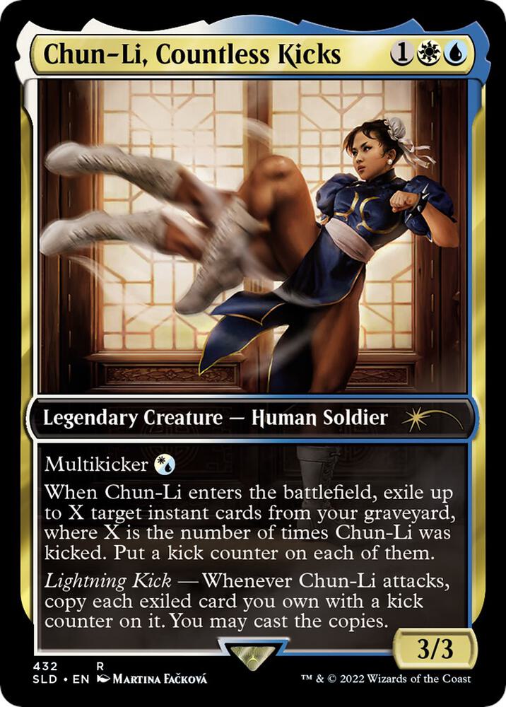Chun Li Countless Kicks (Secret Lair Drop Series)  - undefined