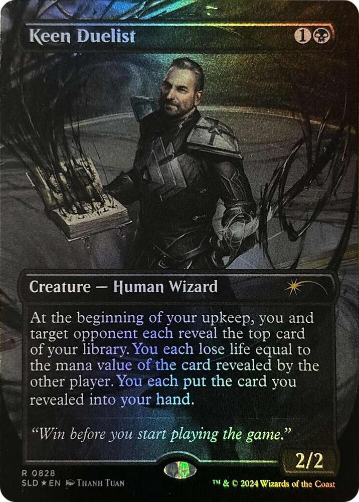 Keen Duelist Rainbow Foil (Secret Lair Drop Series)  - Foil