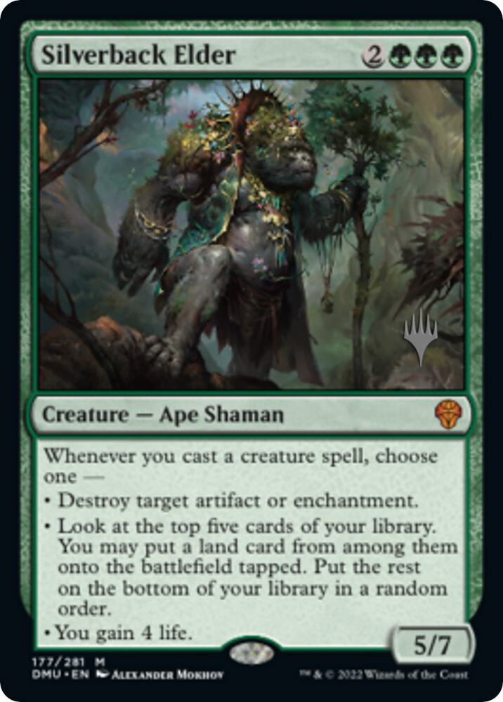 Silverback Elder (Promo Pack: Dominaria United)  - Foil