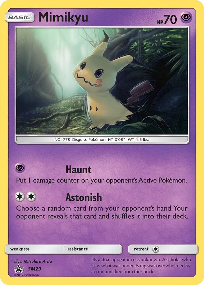 Mimikyu SM29 (SM Promos)  - Holofoil