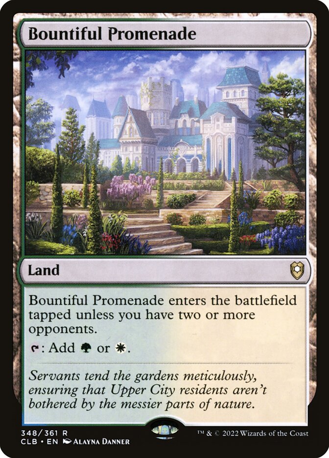 Bountiful Promenade (Commander Legends: Battle for Baldur's Gate) 