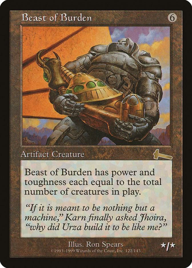 Beast of Burden (Urza's Legacy)  - Foil
