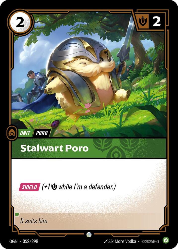Stalwart Poro (Origins)  - Foil