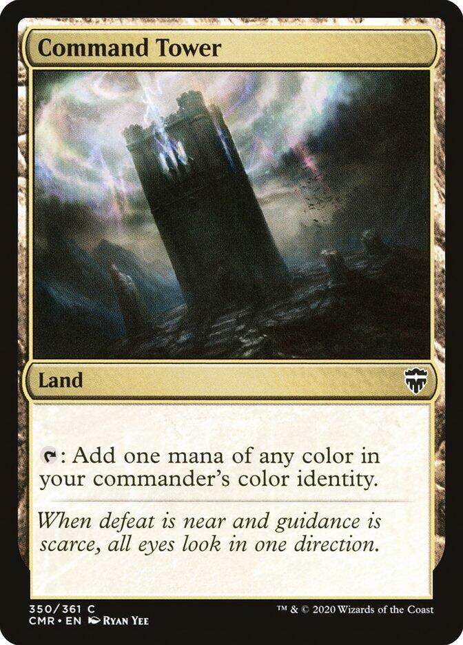 Command Tower 350 (Commander Legends)  - Foil