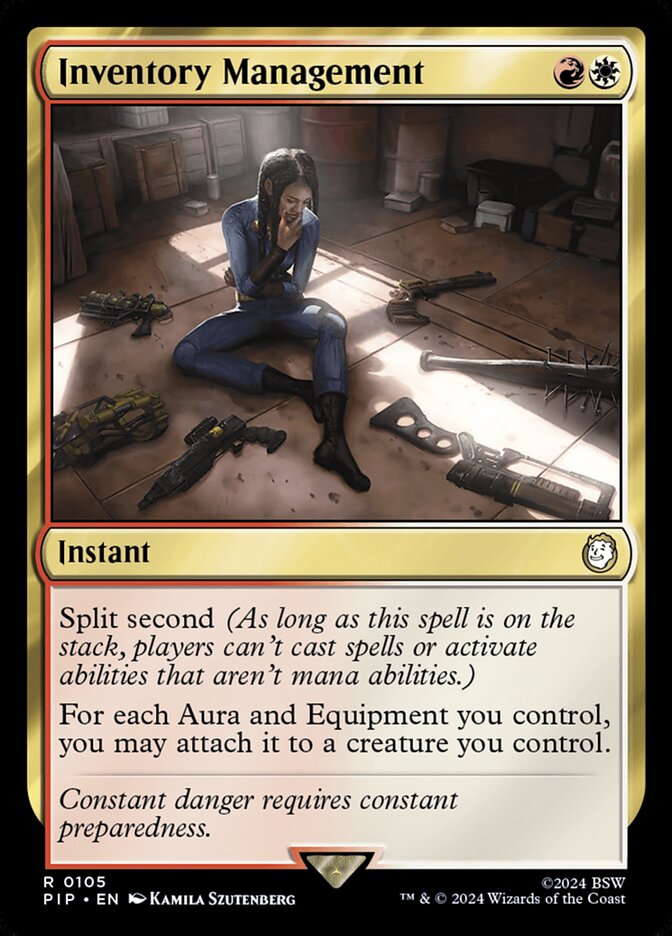 Inventory Management (Universes Beyond: Fallout)  - Foil