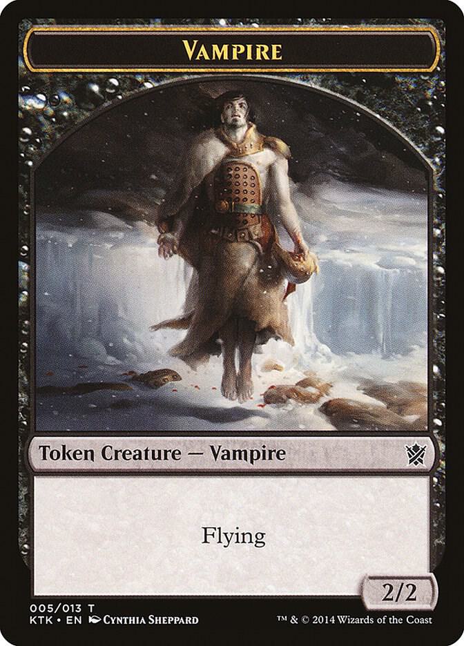 Vampire Token 5/13 (Khans of Tarkir) 