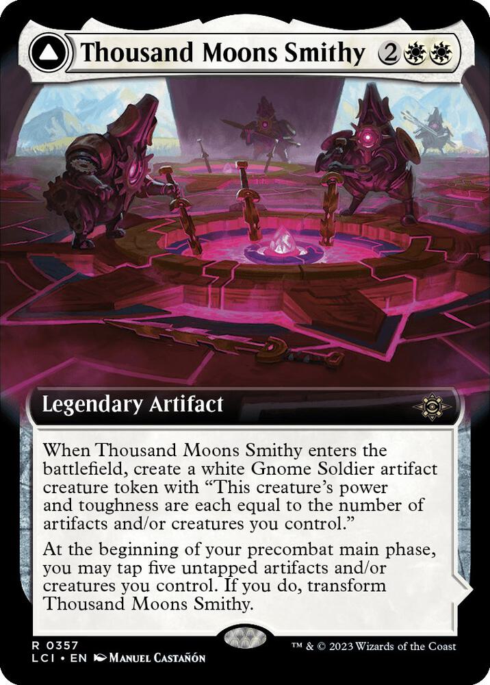 Thousand Moons Smithy Extended Art (The Lost Caverns of Ixalan) 