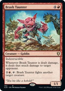 Brash Taunter (Commander Legends: Battle for Baldur's Gate) 