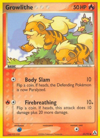 Growlithe 55/92 (Legend Maker) 