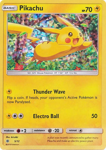 Pikachu 005/012 (McDonald's Promos 2017)  - Holofoil