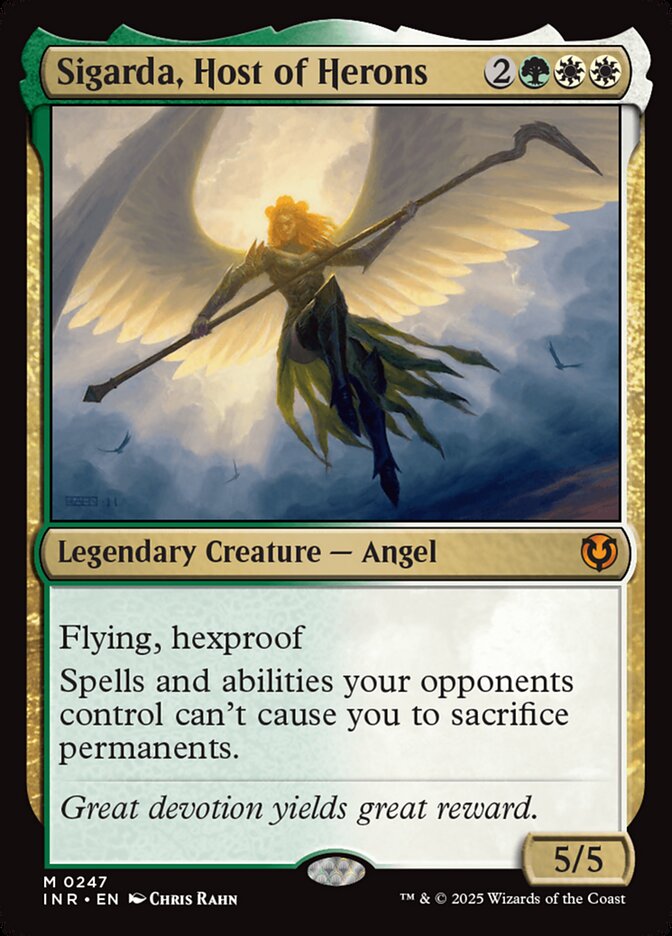 Sigarda, Host of Herons (Innistrad Remastered)  - Foil