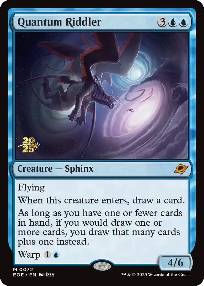 Quantum Riddler (Prerelease Cards)  - Foil