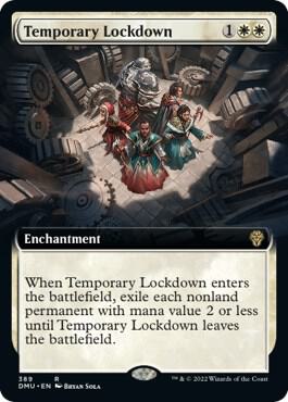 Temporary Lockdown Extended Art (Dominaria United) 