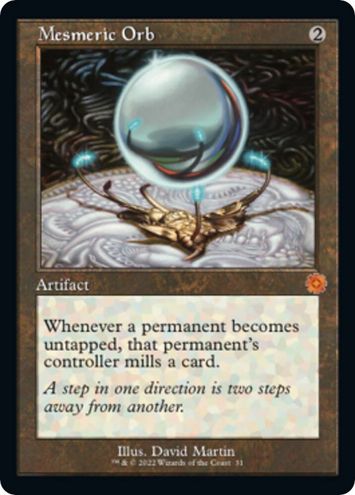 Mesmeric Orb 31 (The Brothers' War: Retro Frame Artifacts)  - Foil