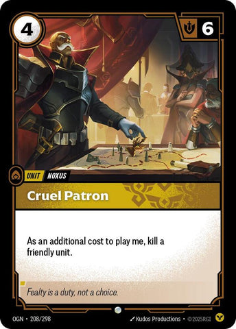 Cruel Patron (Origins)  - Foil