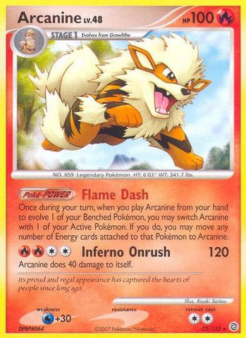Arcanine 22/132 (Secret Wonders) 