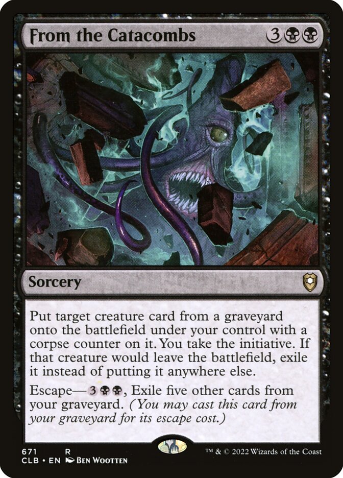 From the Catacombs (Commander Legends: Battle for Baldur's Gate) 