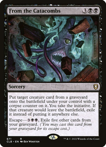 From the Catacombs (Commander Legends: Battle for Baldur's Gate) 
