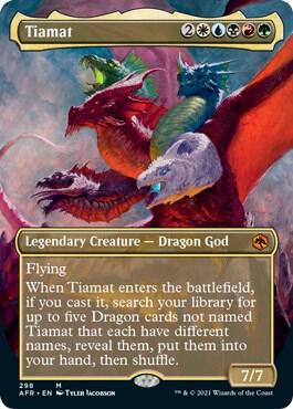 Tiamat Borderless (Adventures in the Forgotten Realms) 