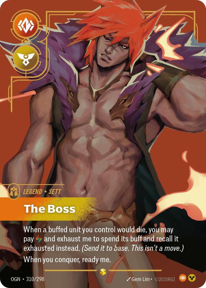 Sett The Boss Overnumbered (Origins)  - Foil
