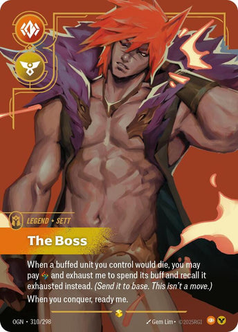 Sett The Boss Overnumbered (Origins)  - Foil