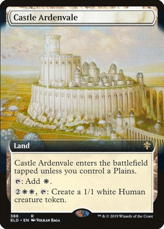 Castle Ardenvale Extended Art (Throne of Eldraine)  - Foil