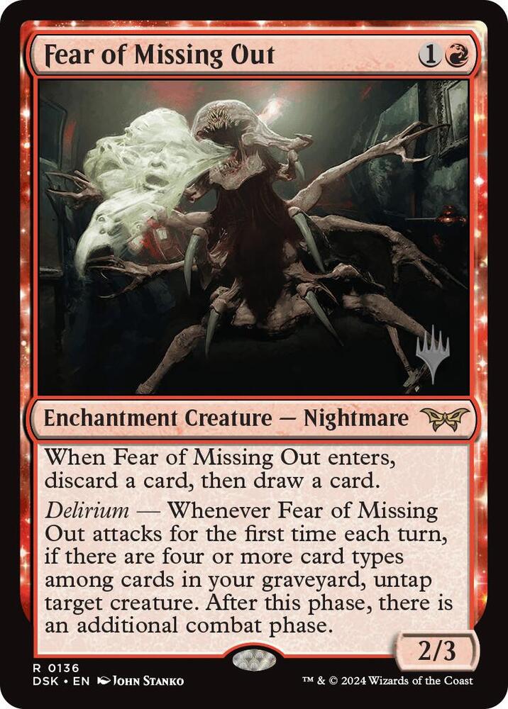 Fear of Missing Out 136 (Promo Pack: Duskmourn: House of Horror) 