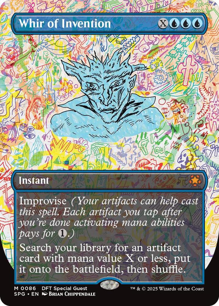 Whir of Invention Borderless 86 (Special Guests)  - Foil