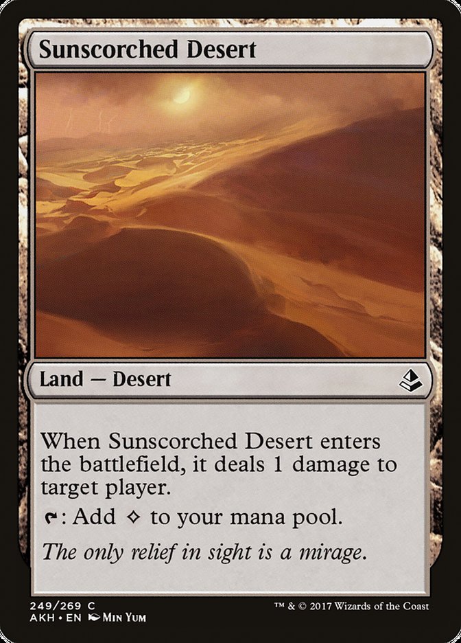 Sunscorched Desert (Amonkhet) 