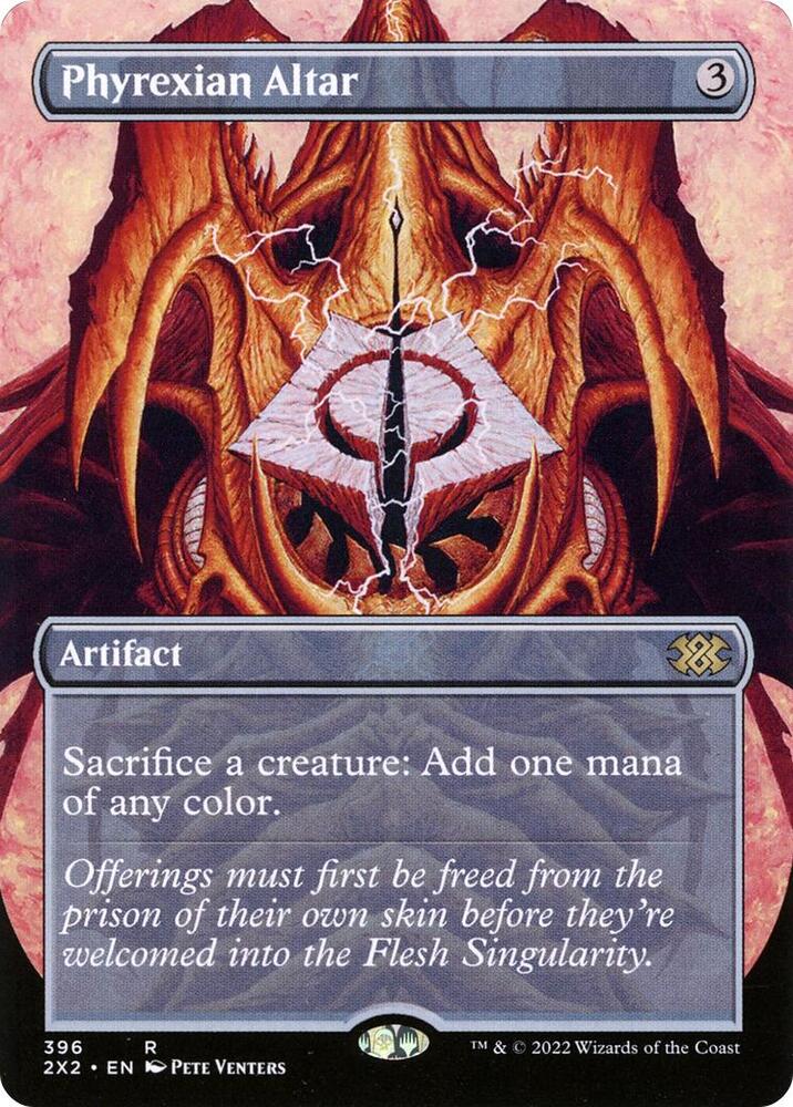 Phyrexian Altar Borderless 396/331 (Double Masters 2022) 
