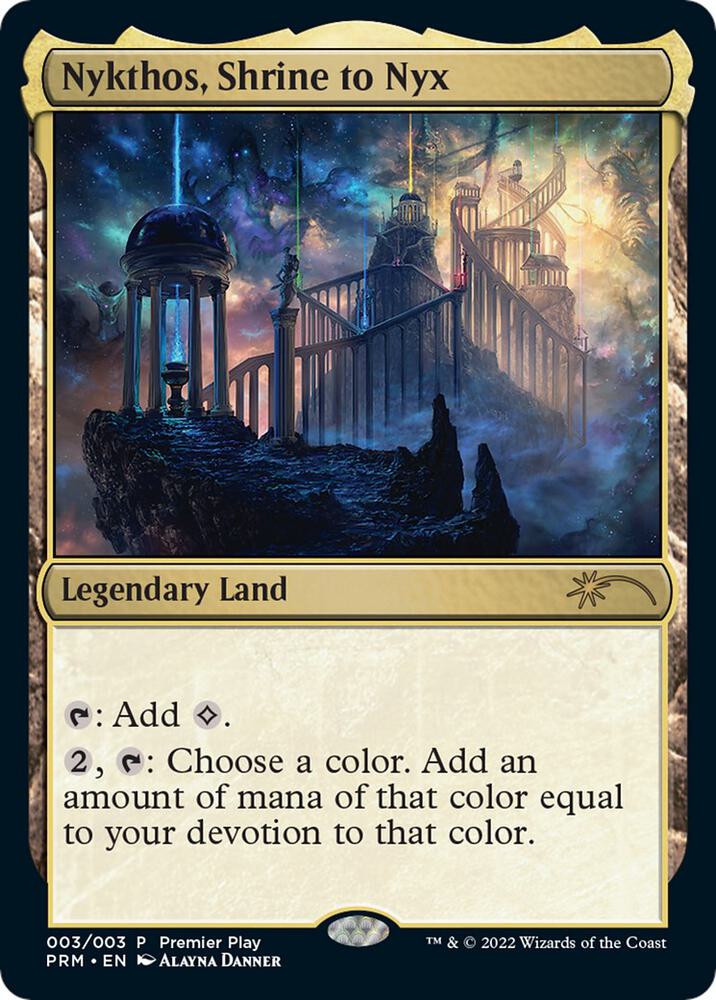 Nykthos, Shrine to Nyx 3 (Pro Tour Promos) 