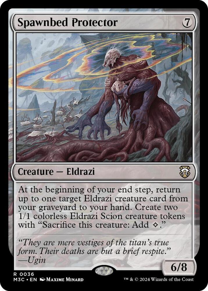 Spawnbed Protector Ripple Foil (Commander: Modern Horizons 3)  - Foil