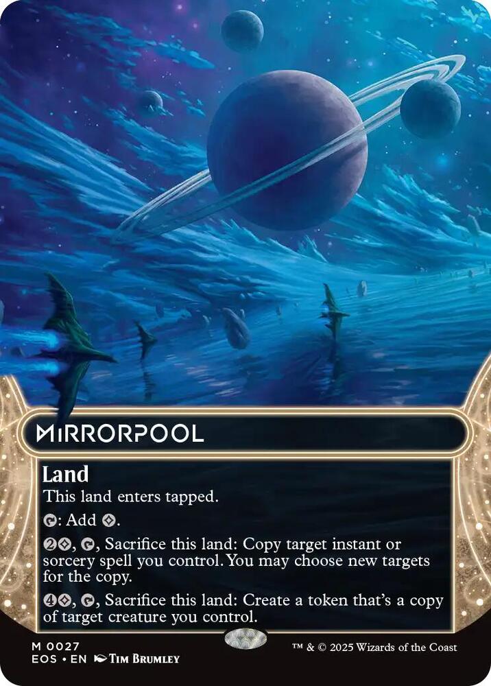 Mirrorpool 0027 Borderless (Edge of Eternities: Stellar Sights) 