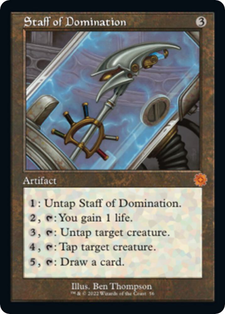 Staff of Domination (The Brothers' War: Retro Frame Artifacts) 