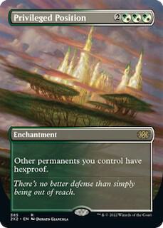Privileged Position Borderless (Double Masters 2022)  - Foil