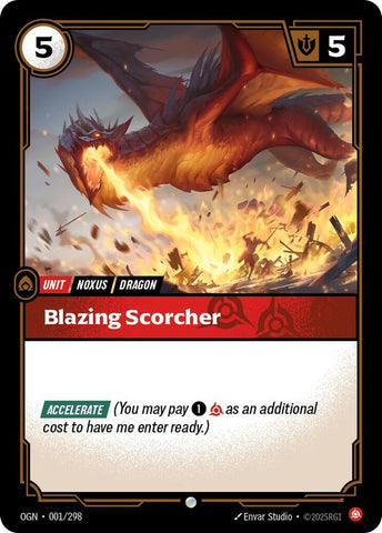 Blazing Scorcher (Origins)  - Foil