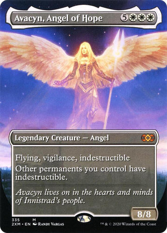 Avacyn Angel of Hope Borderless (Double Masters) 