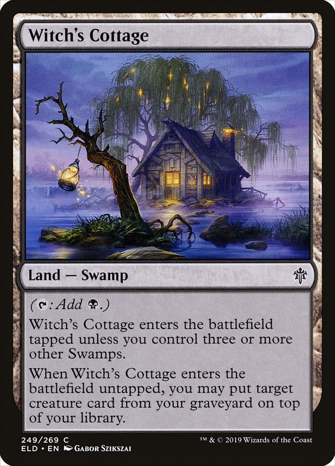 Witch's Cottage 249 (Throne of Eldraine) 
