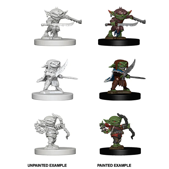 D&D Pathfinder Deep Cuts Unpainted Miniatures Goblins